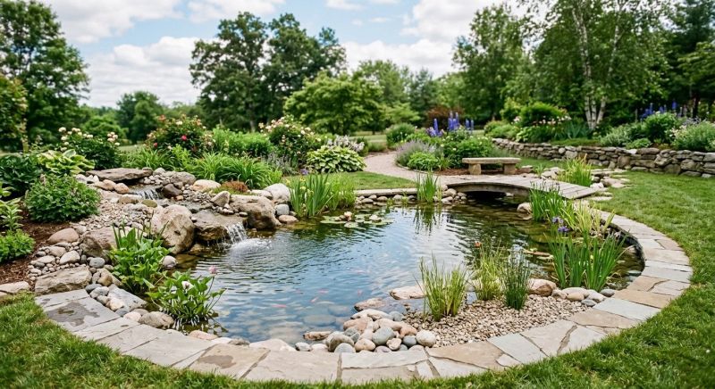 Garden Pond Installation in Ventura County, CA