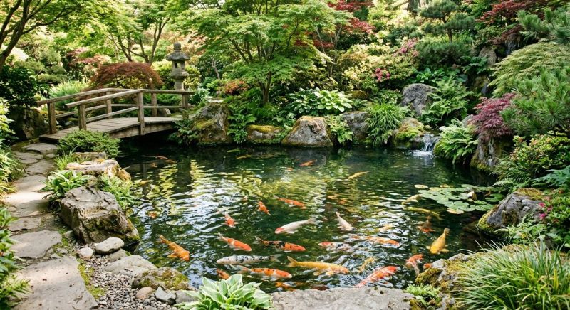 Koi Pond Installation in Honolulu, HI