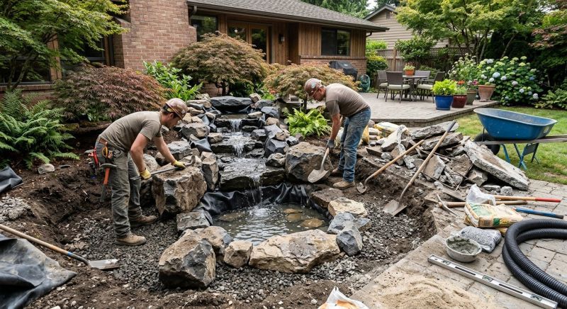 Pond Installation